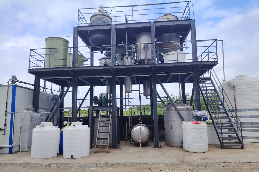 河南ued官网污水处理与蒸发设备在科邦化工成功竣工,树立化工环保新标杆